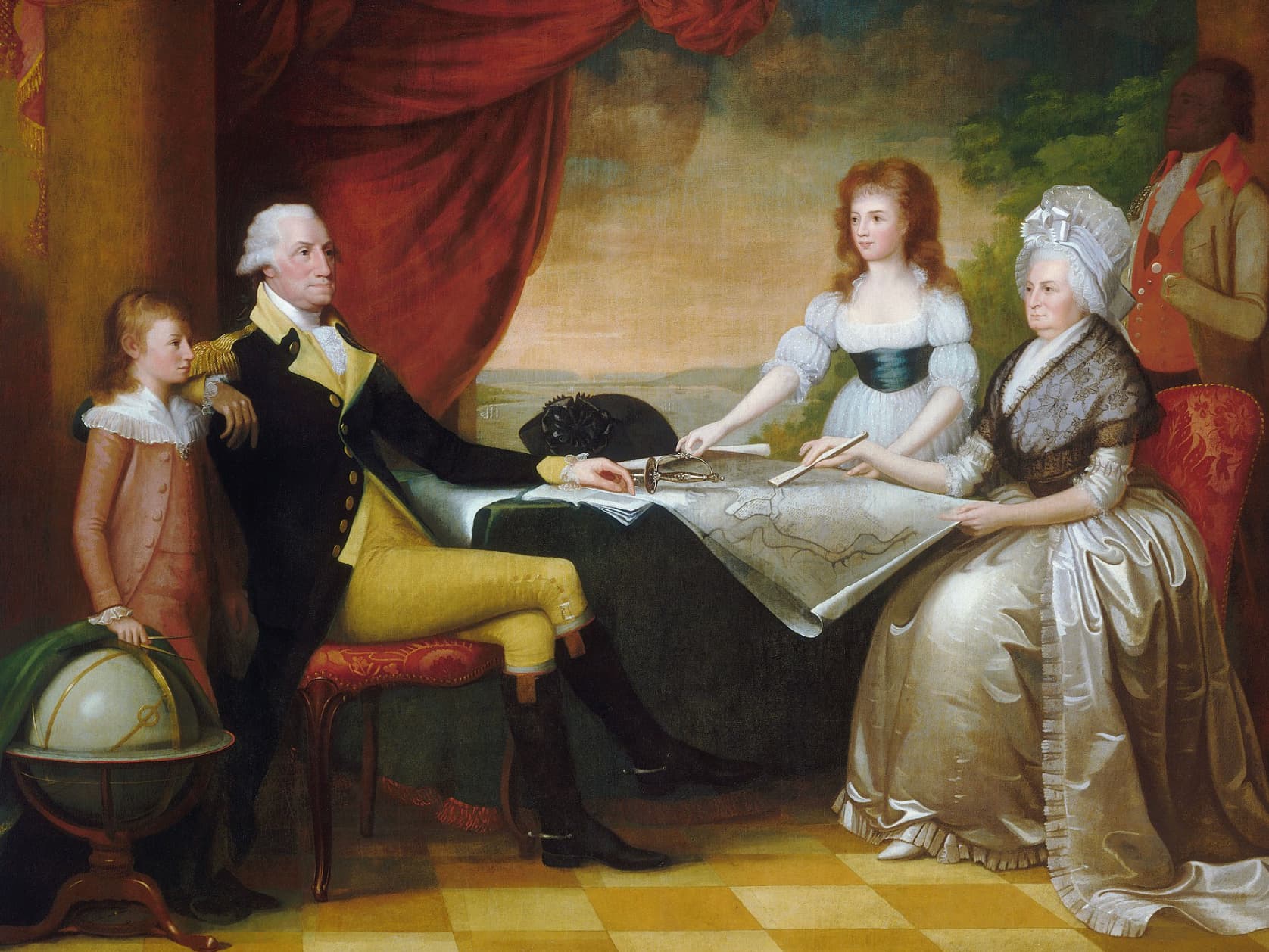 edward savage the washington family 1796